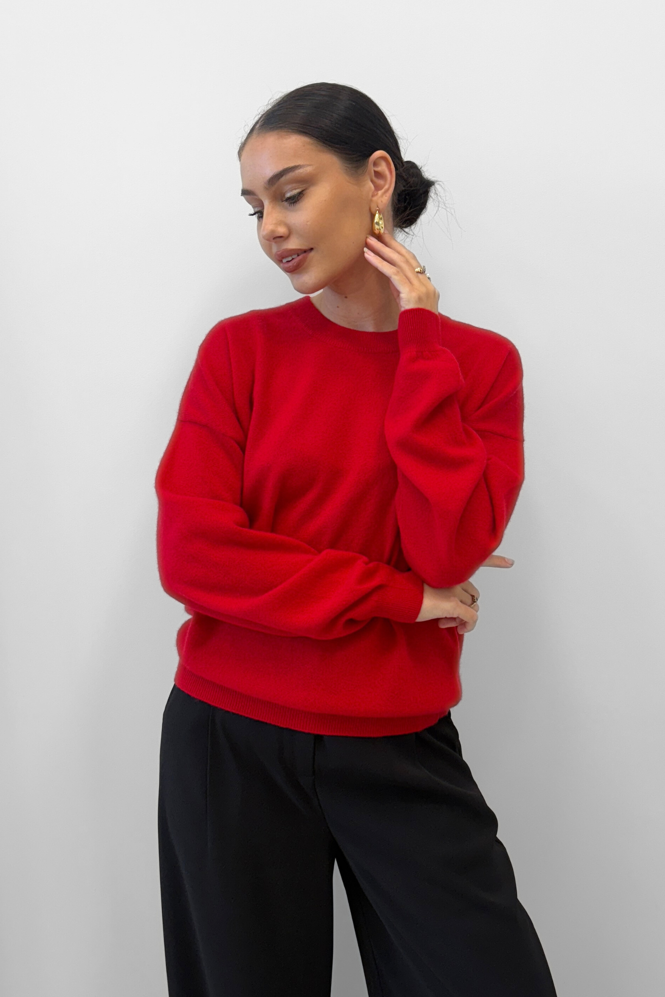 Sweet Rewind Jumper - Red