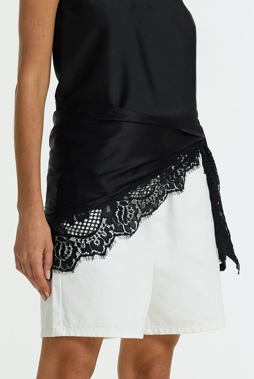 PRE-ORDER The Lace Edit Bandana - Black