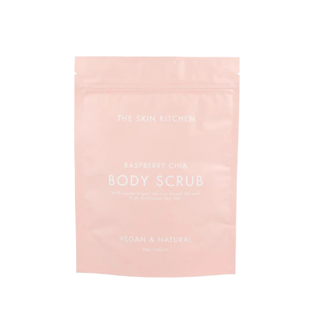 The Skin Kitchen - Raspberry Chia Body Scrub - 200g