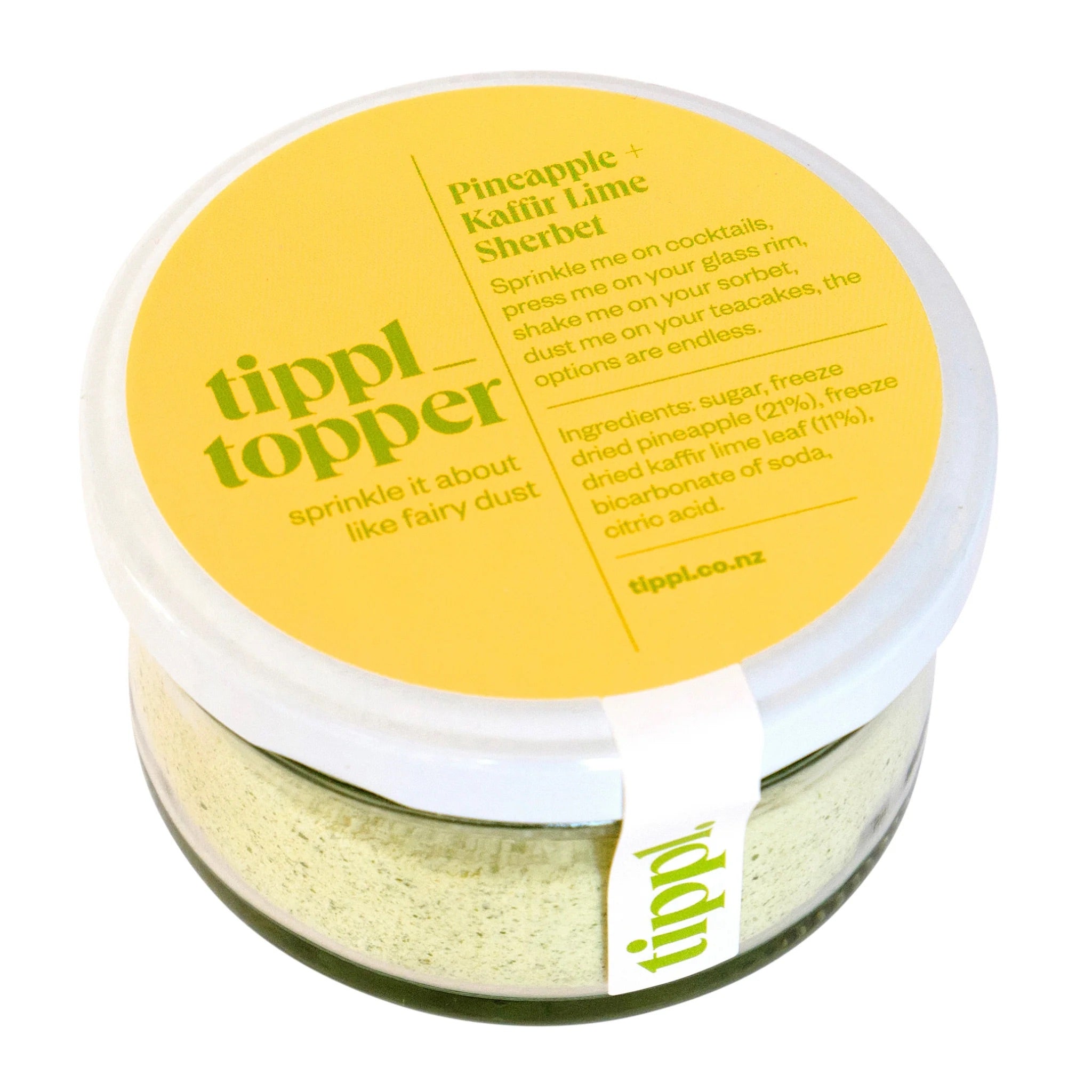 Tippl - Pineapple Kaffir Lime Sherbet Topper