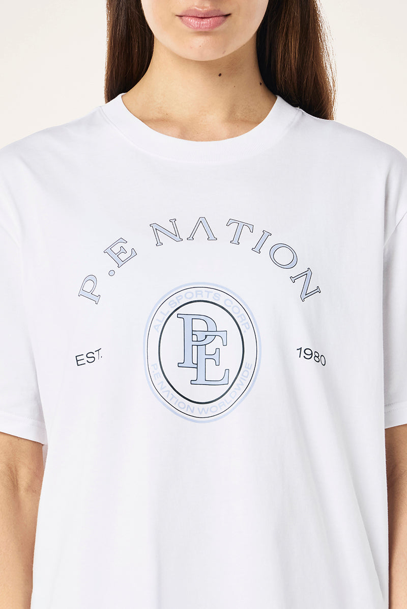 P.E Nation - Voyage Tee - Optic White