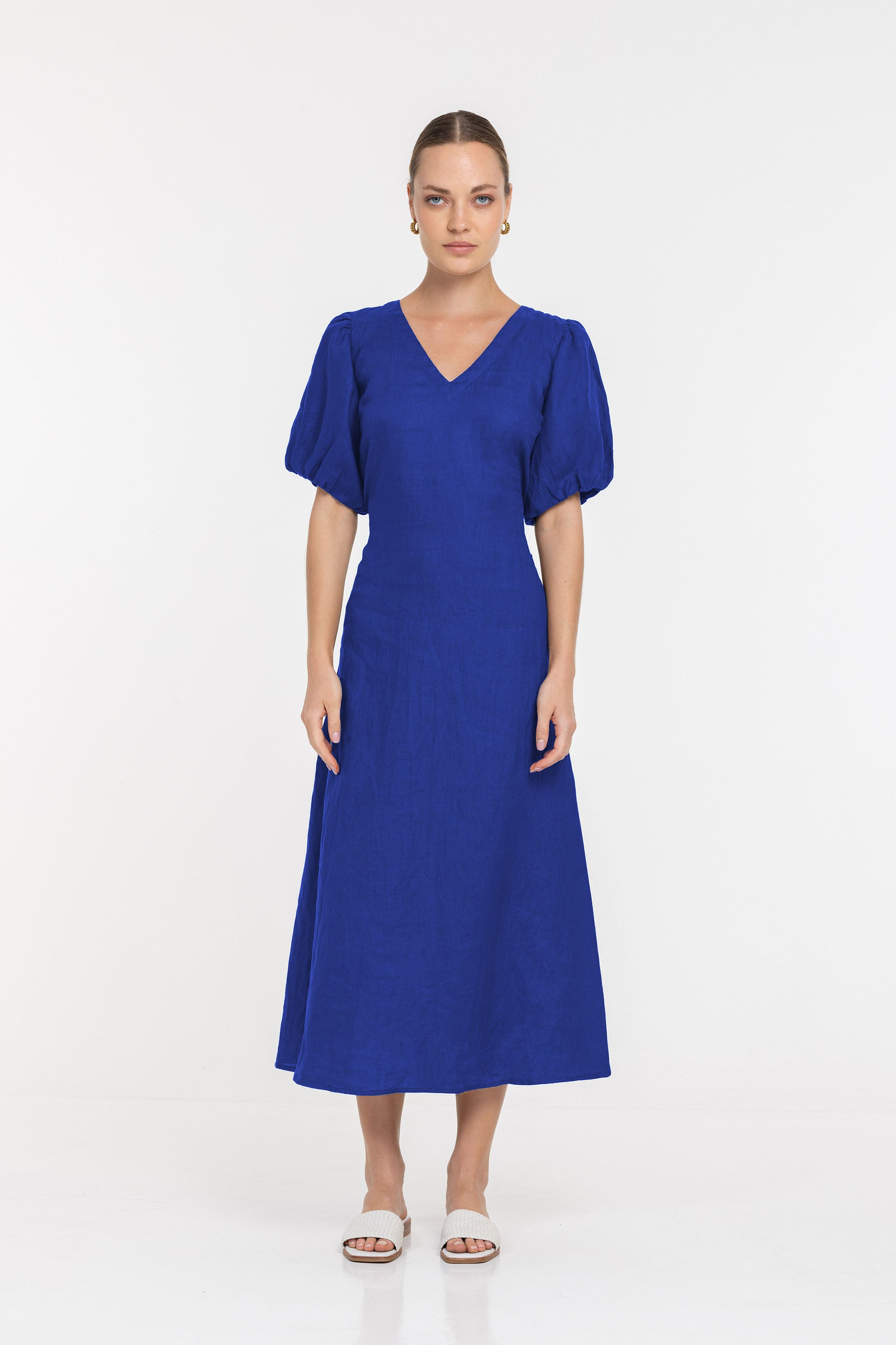 PRE-ORDER Vallis Dress - Cobalt Blue