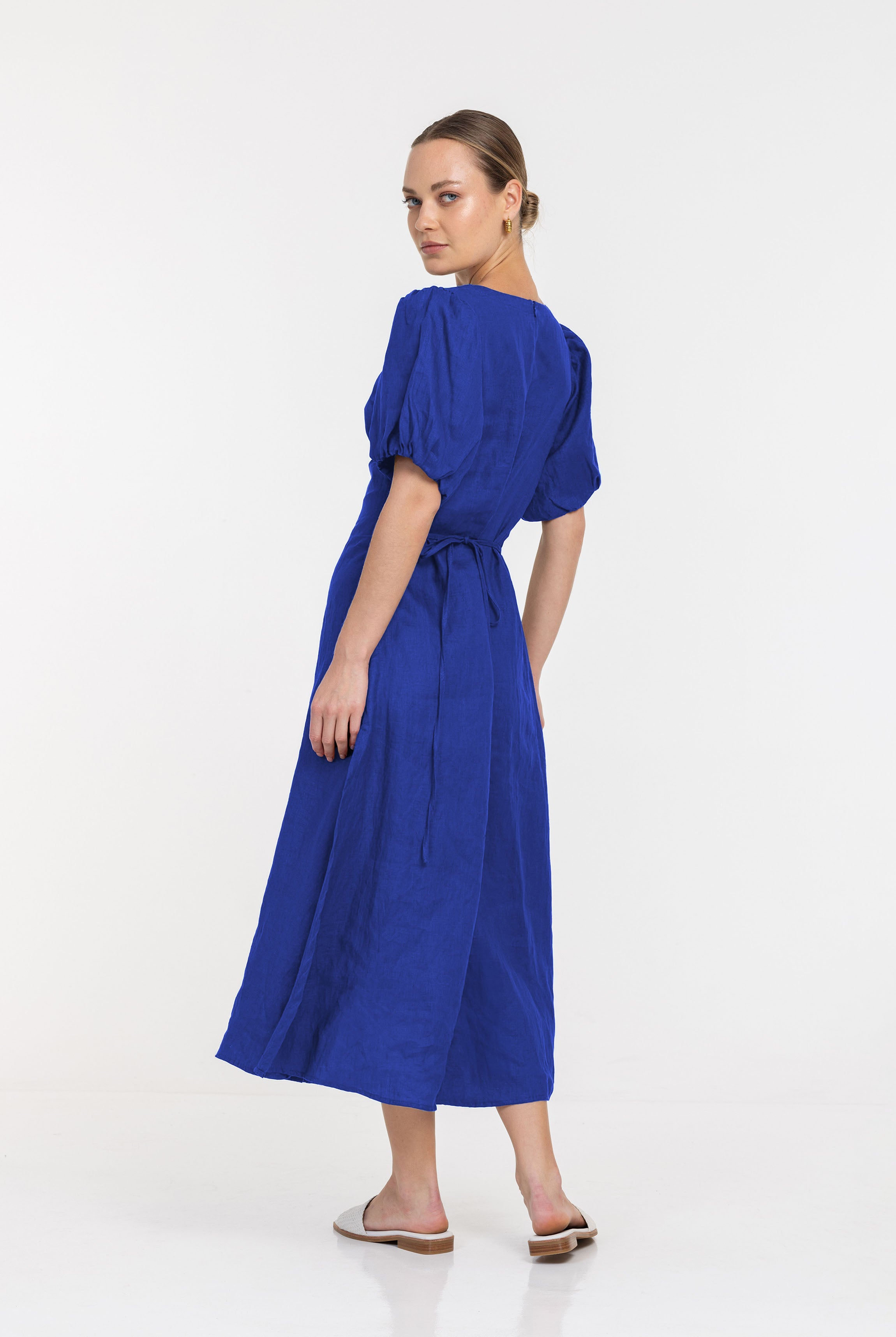 PRE-ORDER Vallis Dress - Cobalt Blue