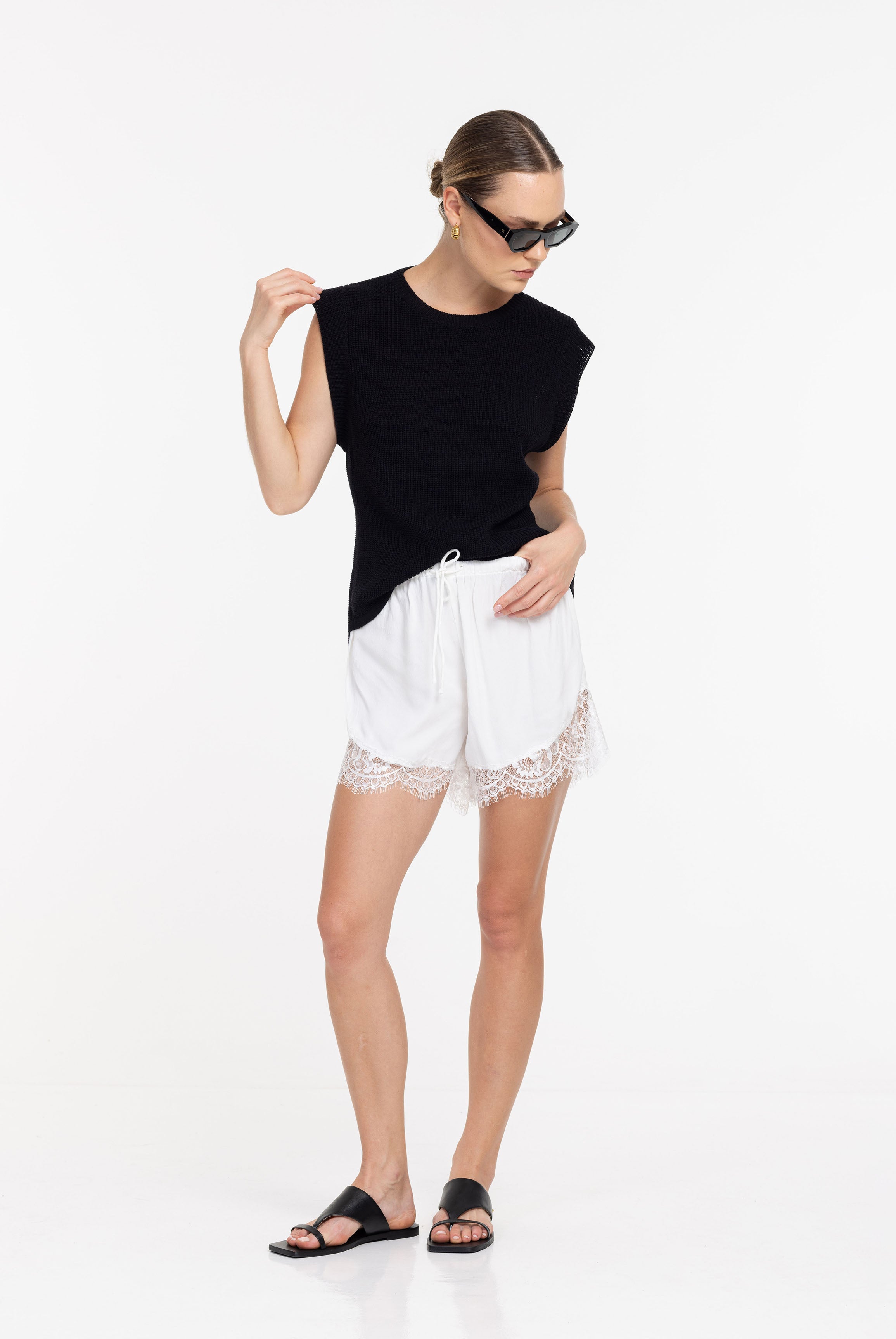 Rosie Shorts - Ivory