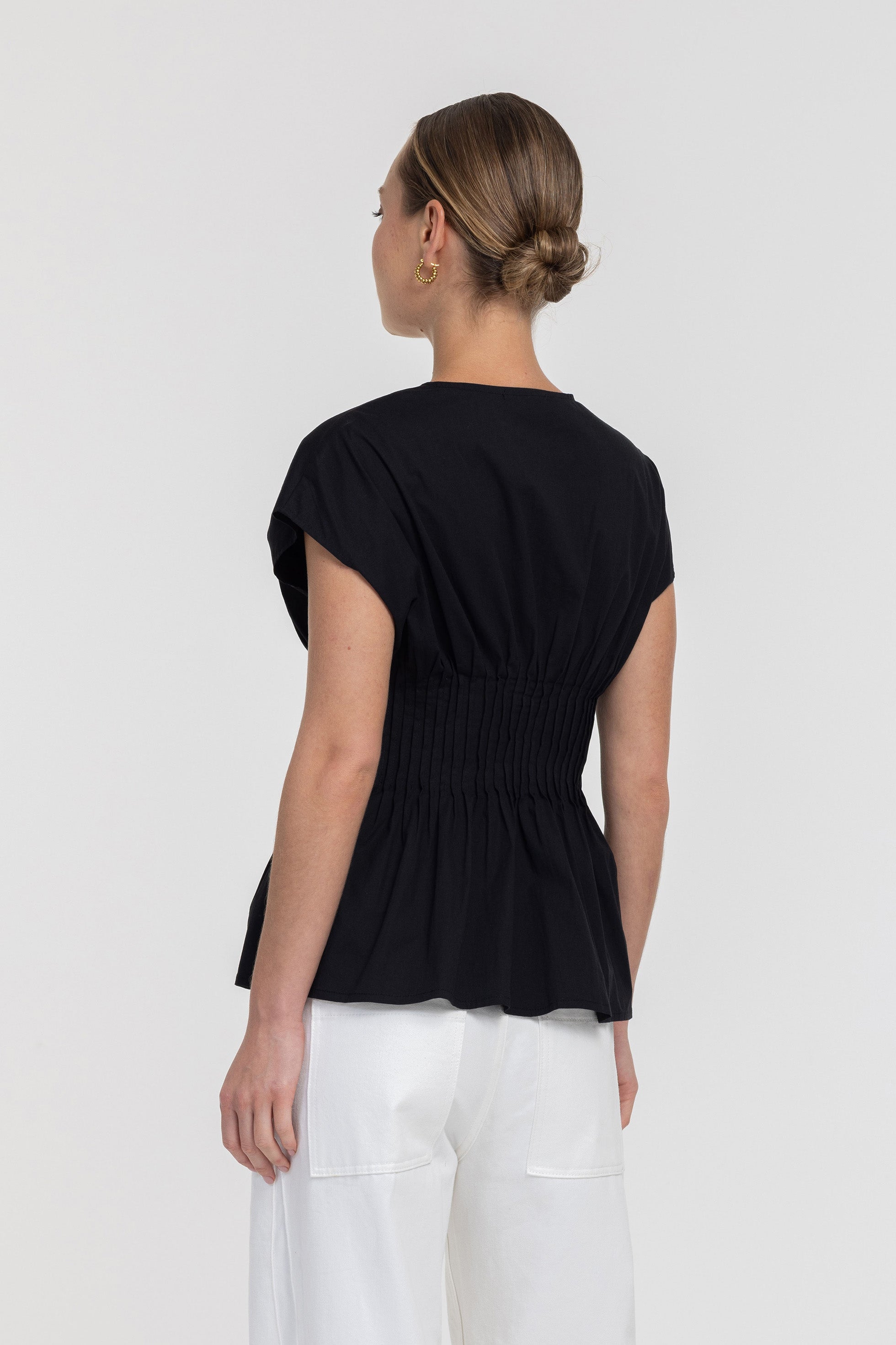 Wrapped In You Top - Black