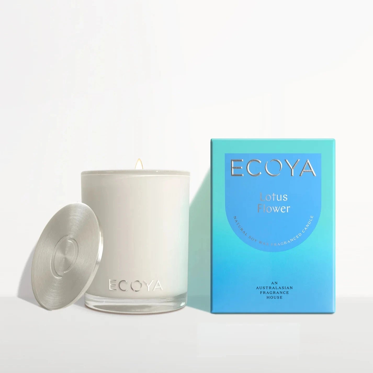 ECOYA - Lotus Flower Madison Candle - 400g Soy Candle