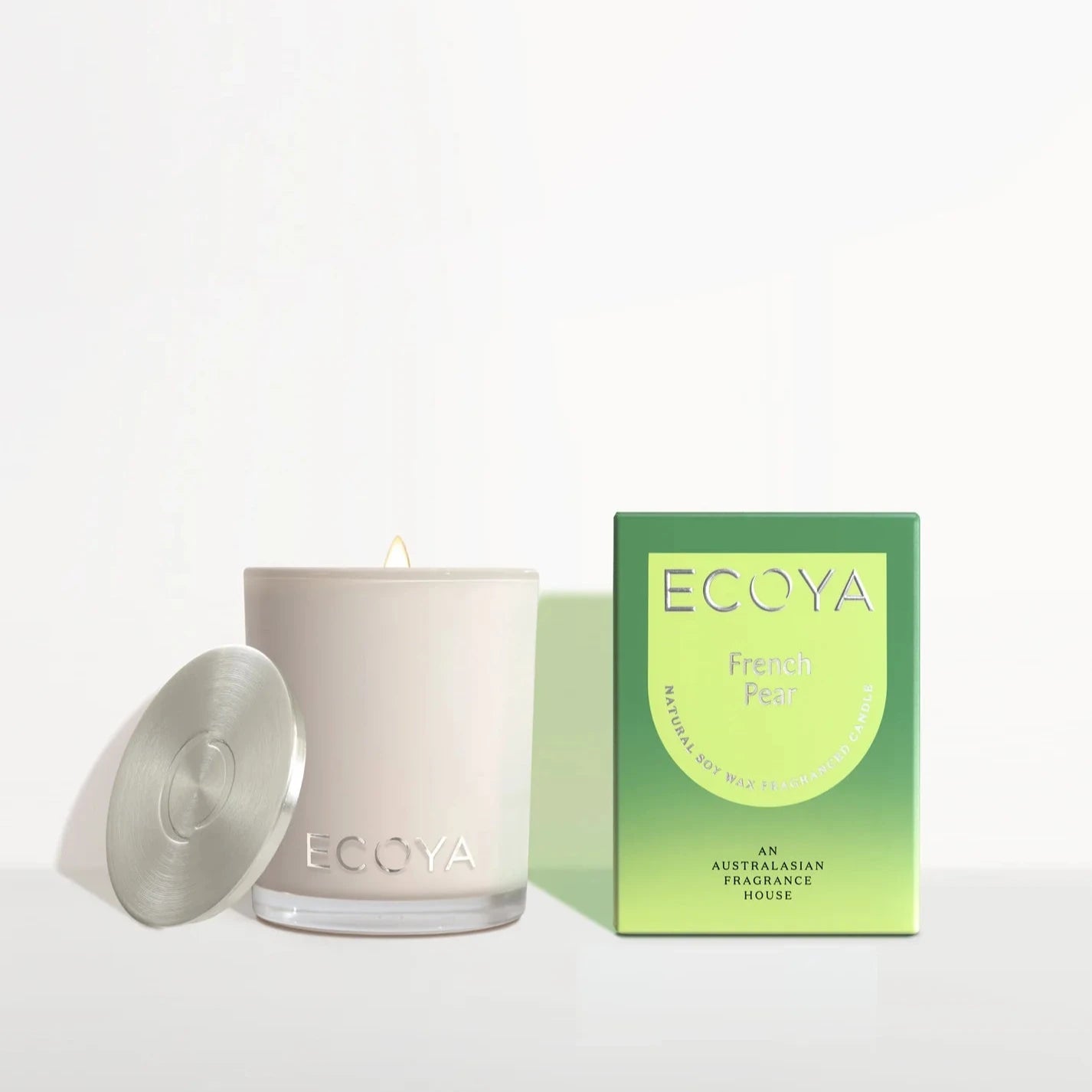 ECOYA - French Pear Mini Madison Candle - 80g Soy Candle