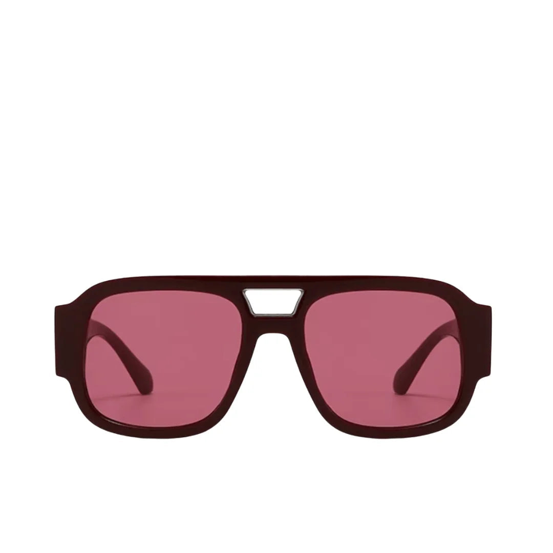 Rhodin - Sunset Coffee Run Sunglasses - Burgundy - Classic