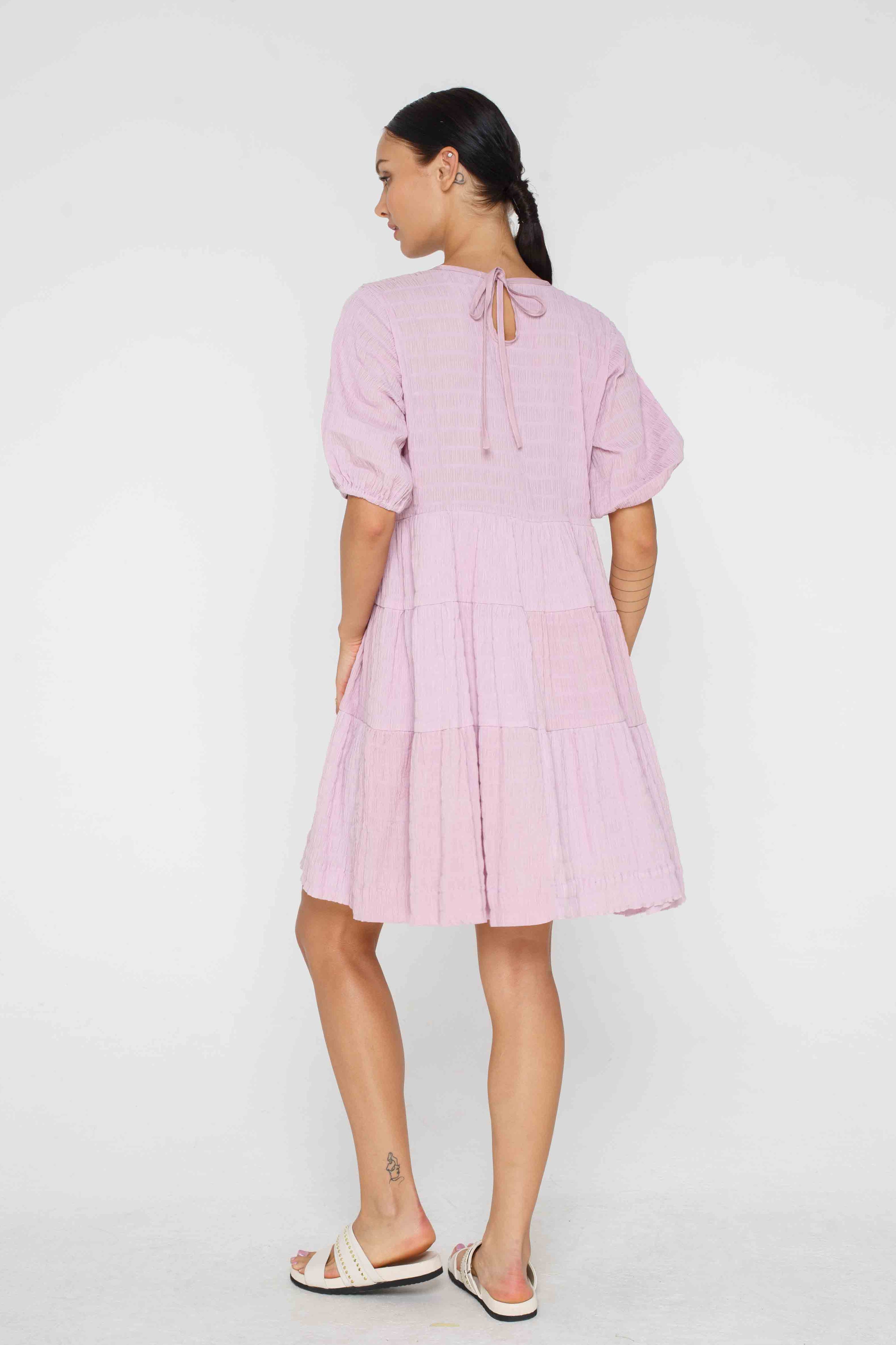 Short Sleeve Ingrid Mini Dress