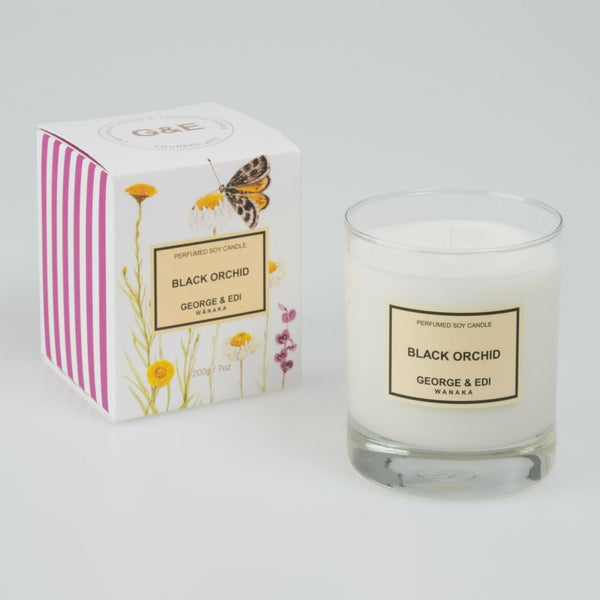 George & Edi - Candle- Black Orchid